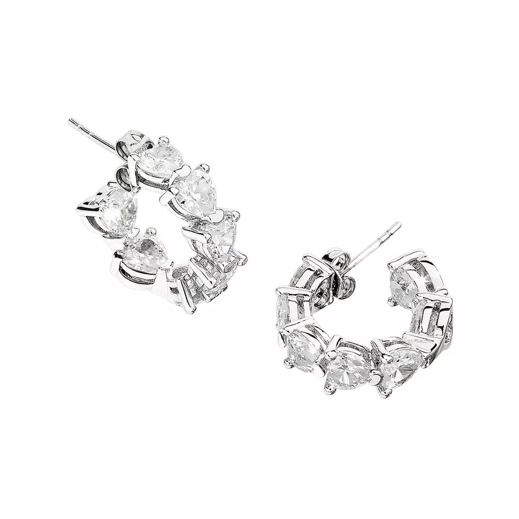 Chiara Ferragni - Ohrringe, Infinity Love, 17.5MM, Silber