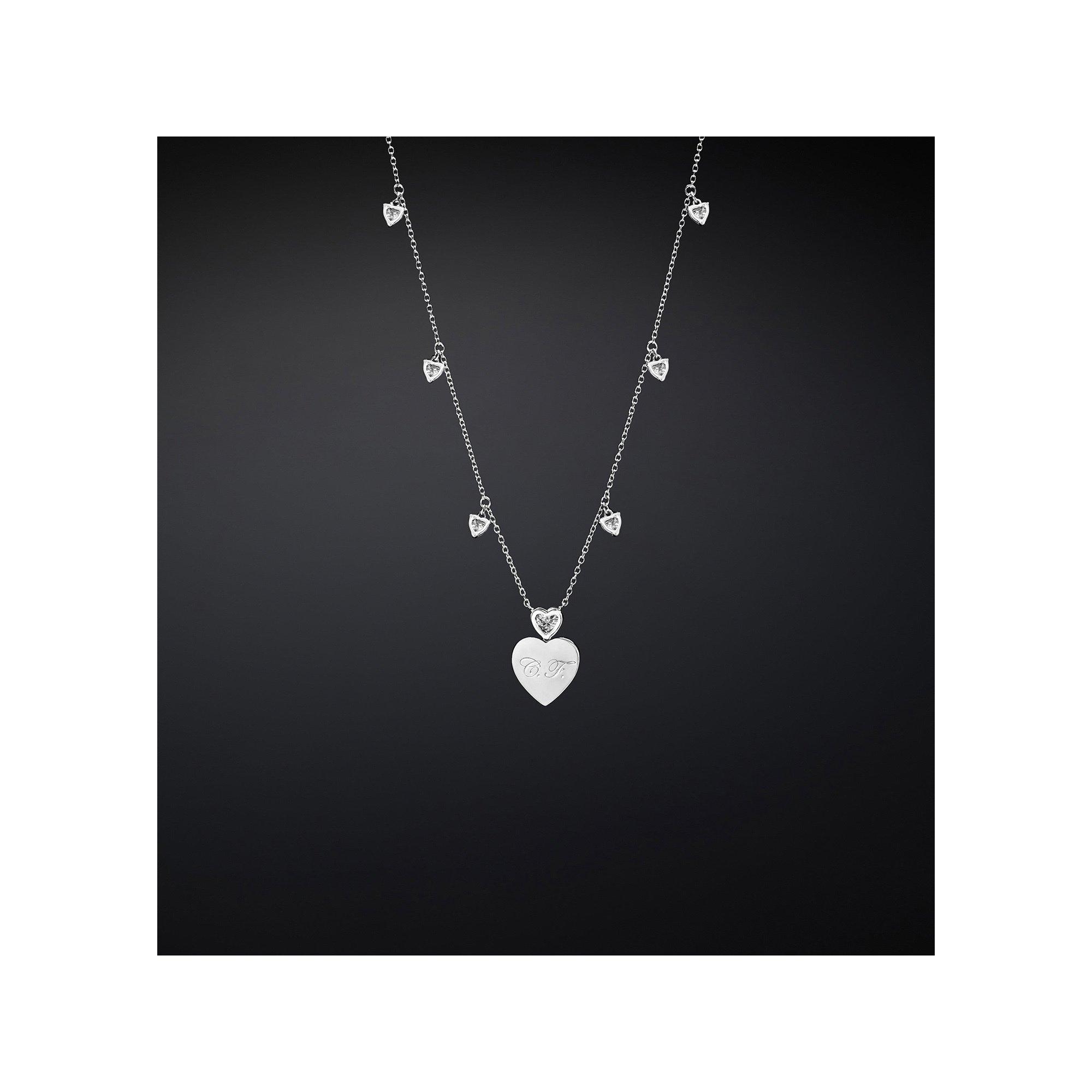 Chiara Ferragni SILVER 925 Collier avec pendentif 