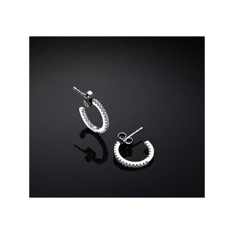 Chiara Ferragni PAVE HOOPS Ohrringe 