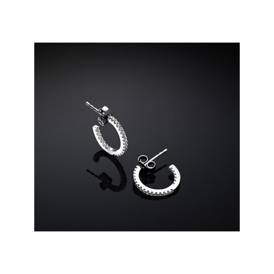 Chiara Ferragni PAVE HOOPS Ohrringe 