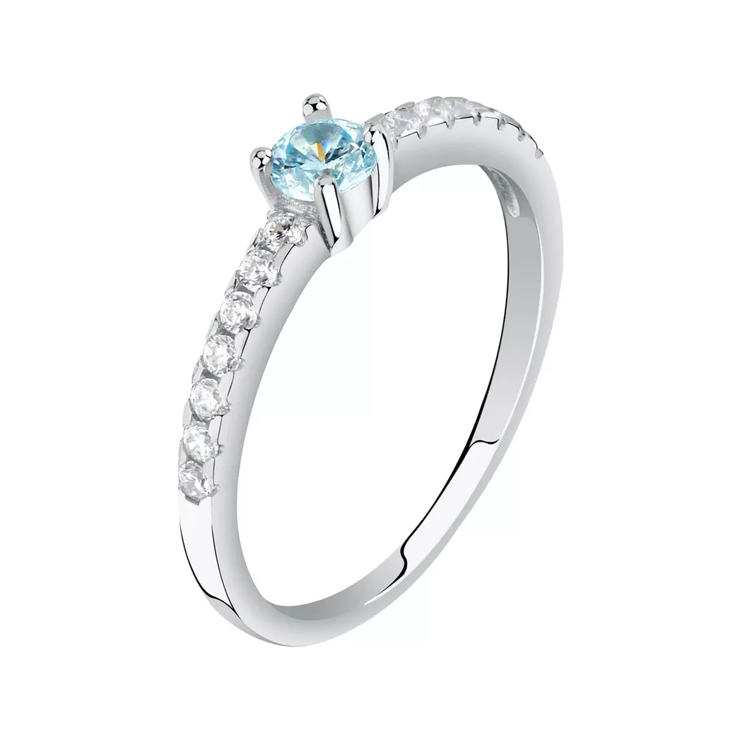 La Petite Story - Ring, 54, Silber