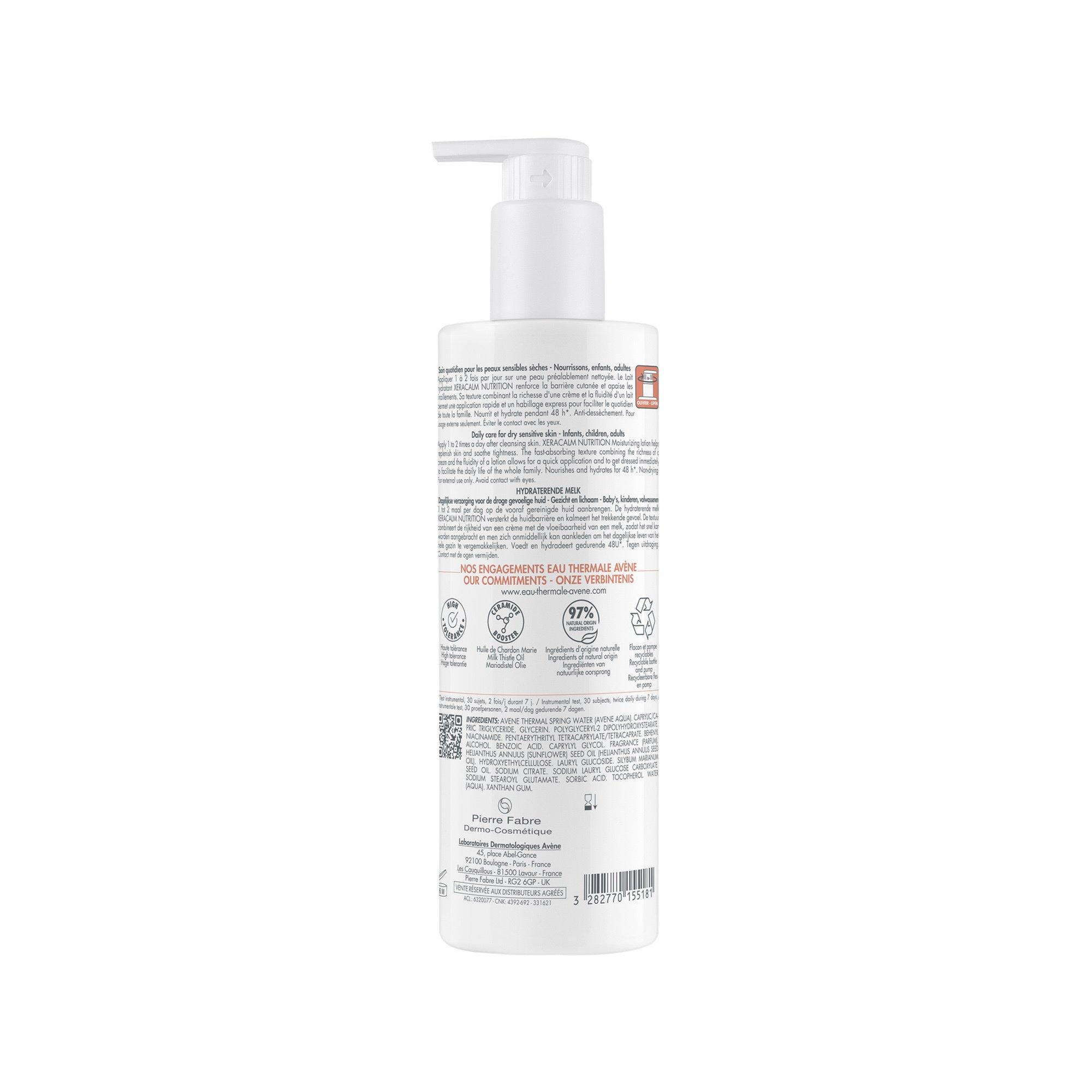 Avene Xeracalm Nutrition Lait Hydratant  