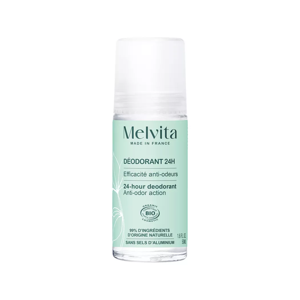 Melvita Déodorant 24H Bio 50 ML - Flacon-Bille