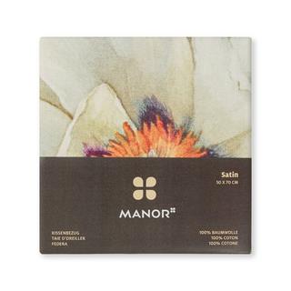 Manor Lara Taie d'oreiller à motif floral  