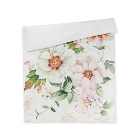 Manor Lara Copripiumino floreale in raso  