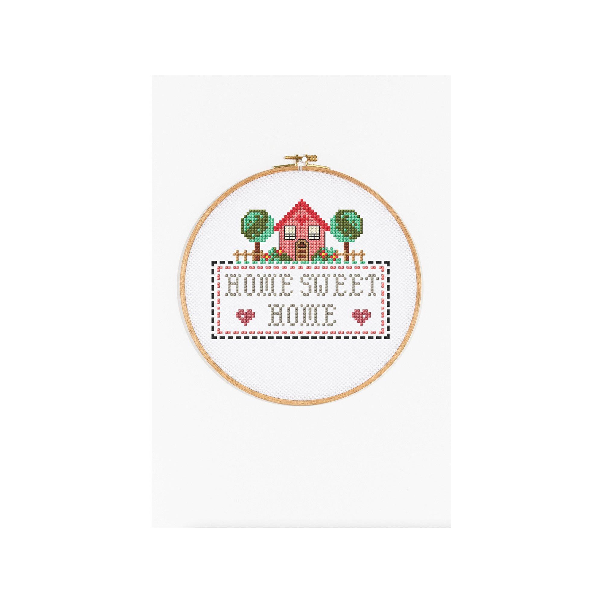DMC Set da ricamo Home Sweet Home 