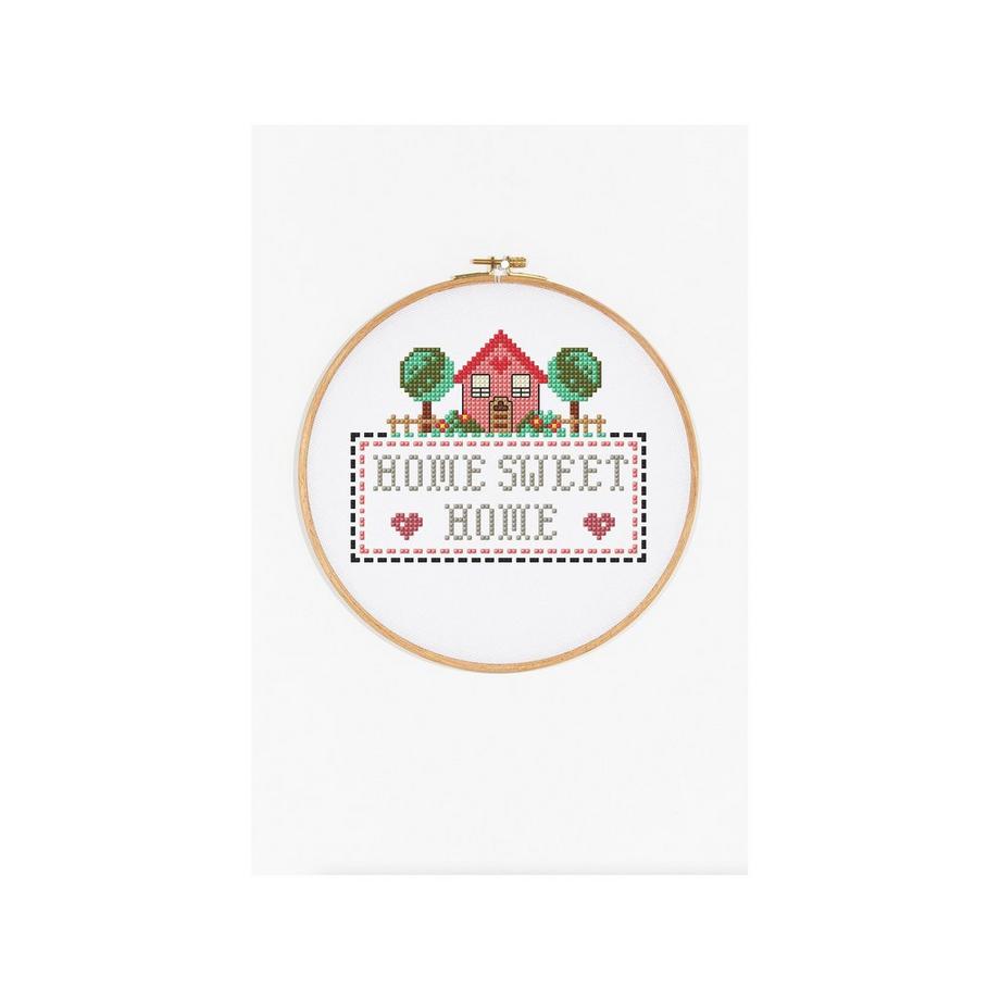 DMC Set da ricamo Home Sweet Home 