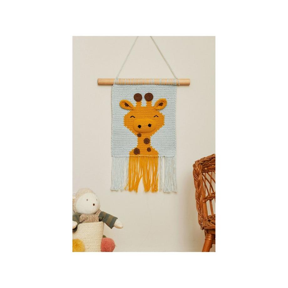 DMC Häkel-Set Wandhänger Giraffe 