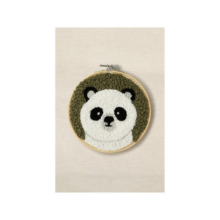 DMC Punch Needle Set Panda Patrick 