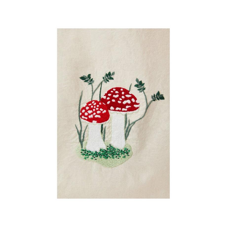 DMC Kit de broderie Sac à provisions motif champignon 