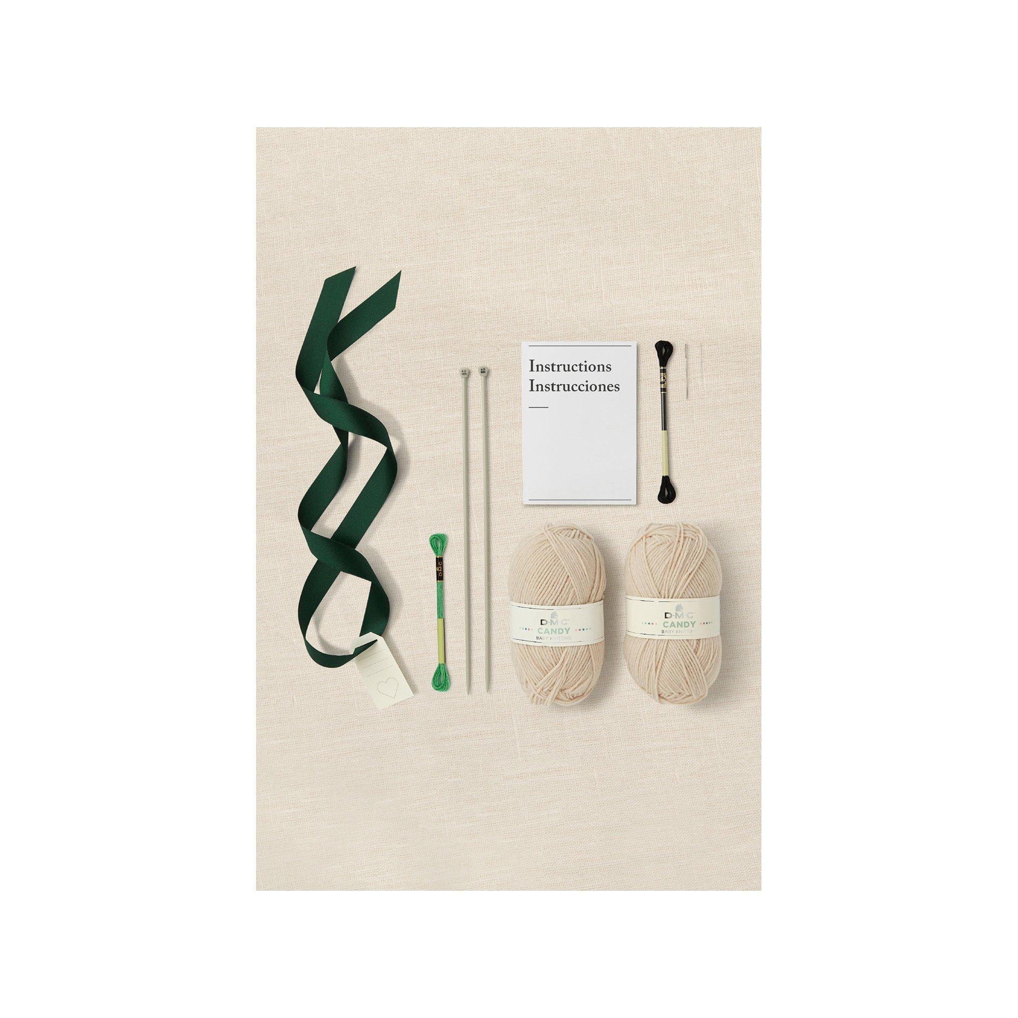 DMC Strick-Set Teddy Mütze & Schuhe 