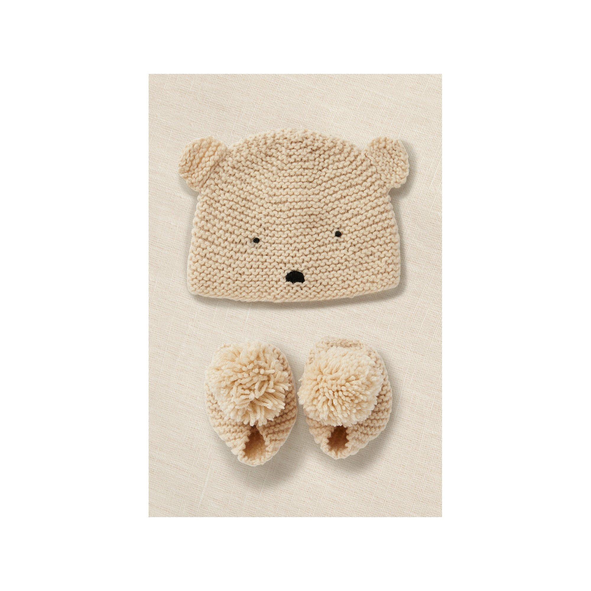 DMC Strick-Set Teddy Mütze & Schuhe 