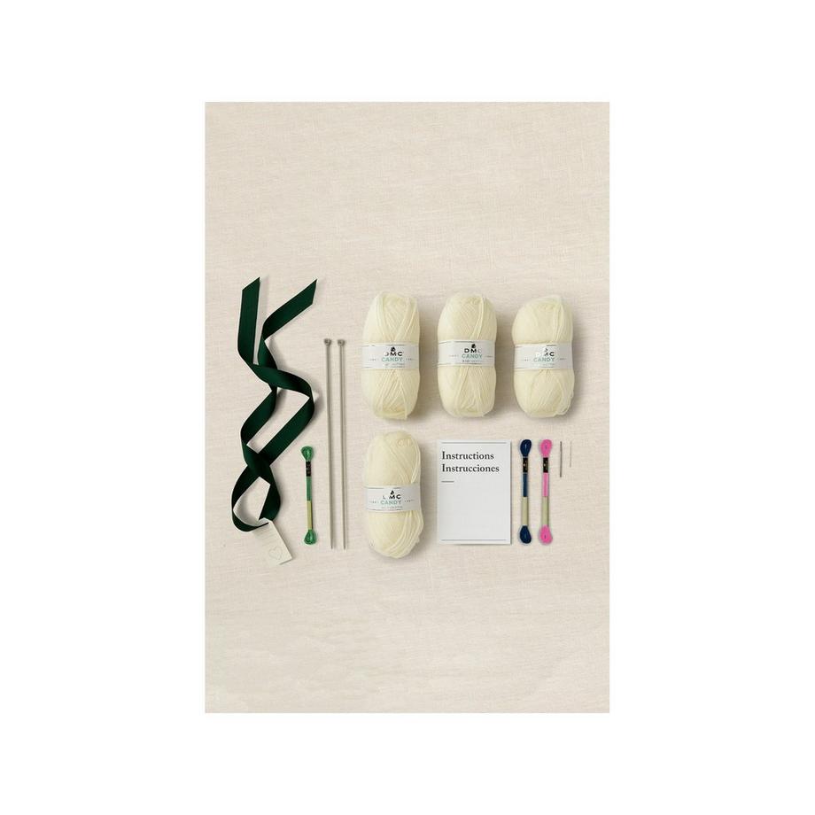 DMC Kit de tricot Couverture de bébé 