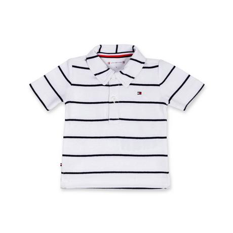 TOMMY HILFIGER BABY STRIPED RIB POLO S/S Polo Shirt 