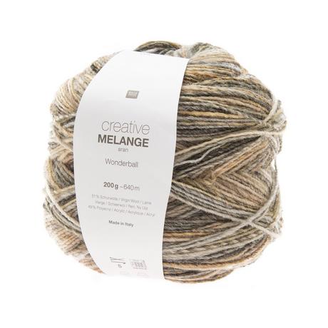 RICO-Design Handarbeitsgarn Melange aran Wonderball 