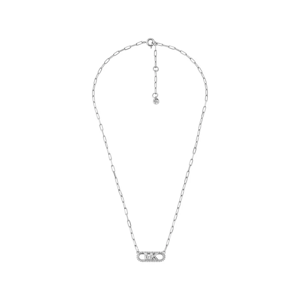 Michael Kors - Halskette, Kors Mk, 38cm, Silber