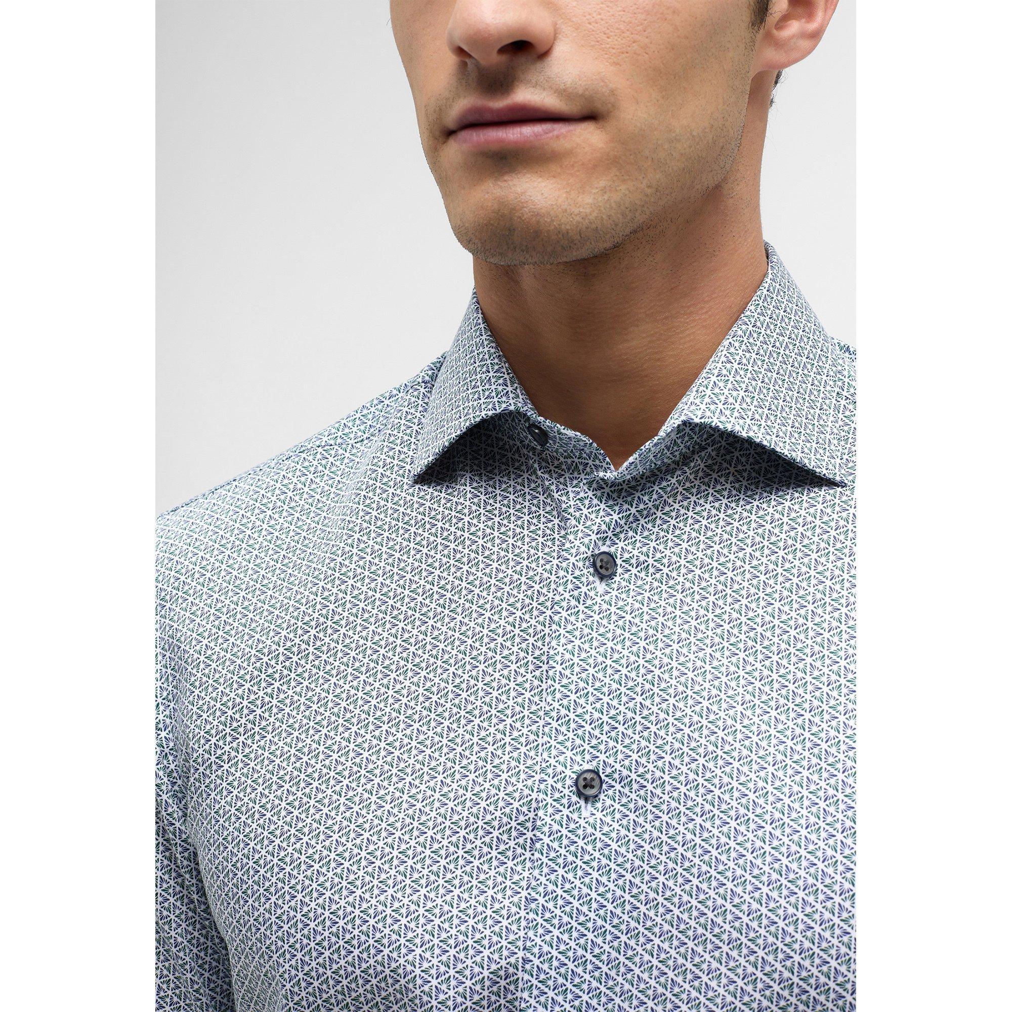 ETERNA Slim Fit Langarm Hemd  