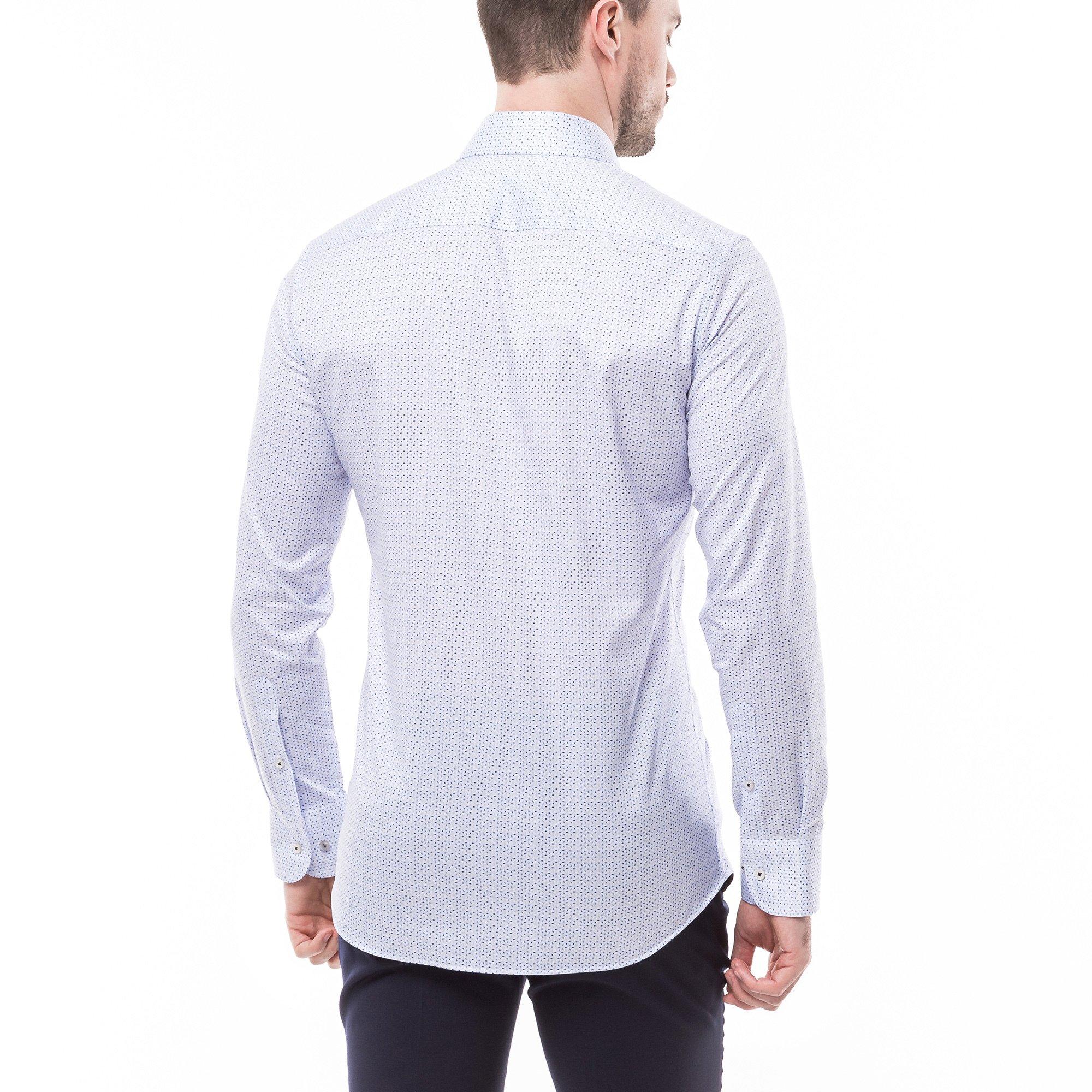 ETERNA Chemise Slim Fit Manches Longues à Motifs  