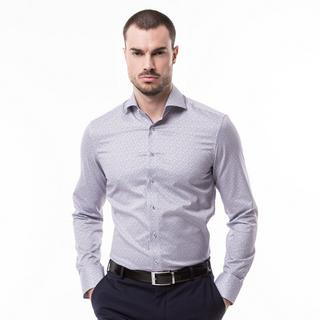 ETERNA Chemise Slim Fit Manches Longues à Motifs  