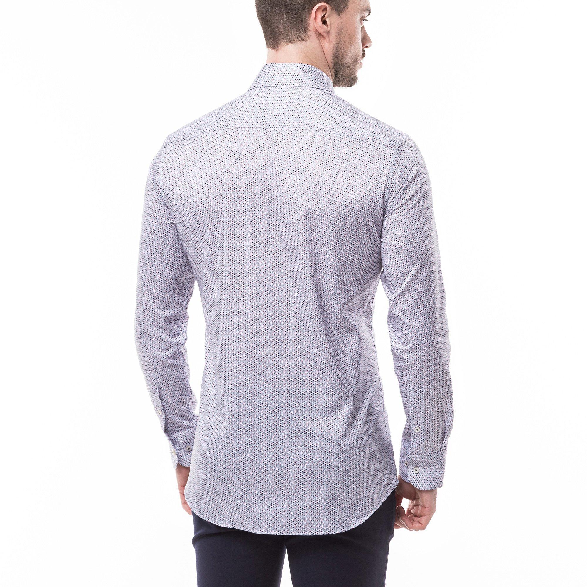ETERNA Chemise Slim Fit Manches Longues à Motifs  
