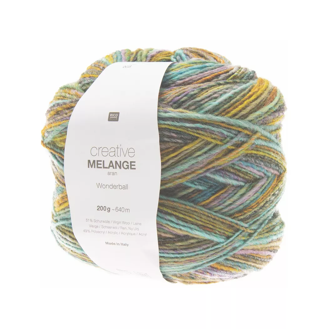 RICO-Design - Handarbeitsgarn, Multicolor