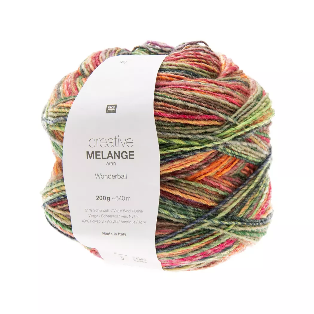RICO-Design - Handarbeitsgarn, Multicolor