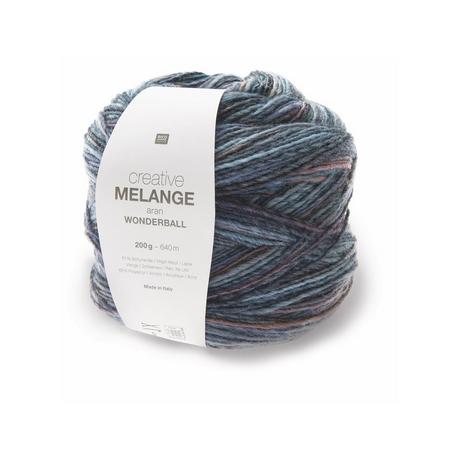 RICO-Design Handarbeitsgarn Melange aran Wonderball 