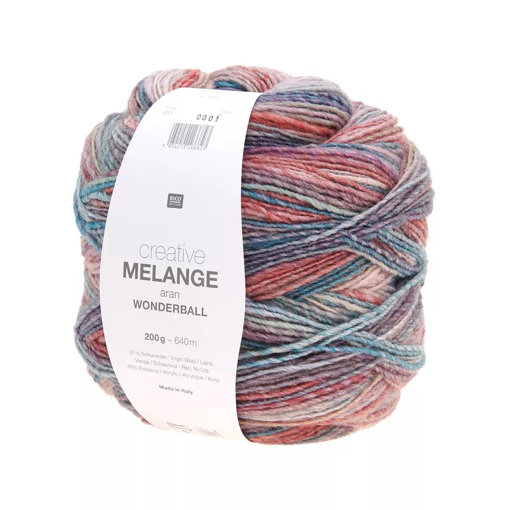RICO-Design - Handarbeitsgarn, Multicolor