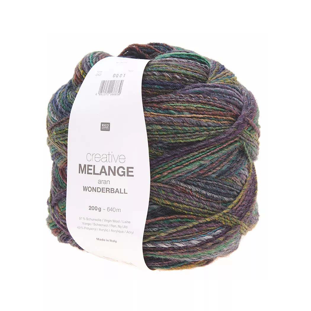 RICO-Design - Handarbeitsgarn, Multicolor