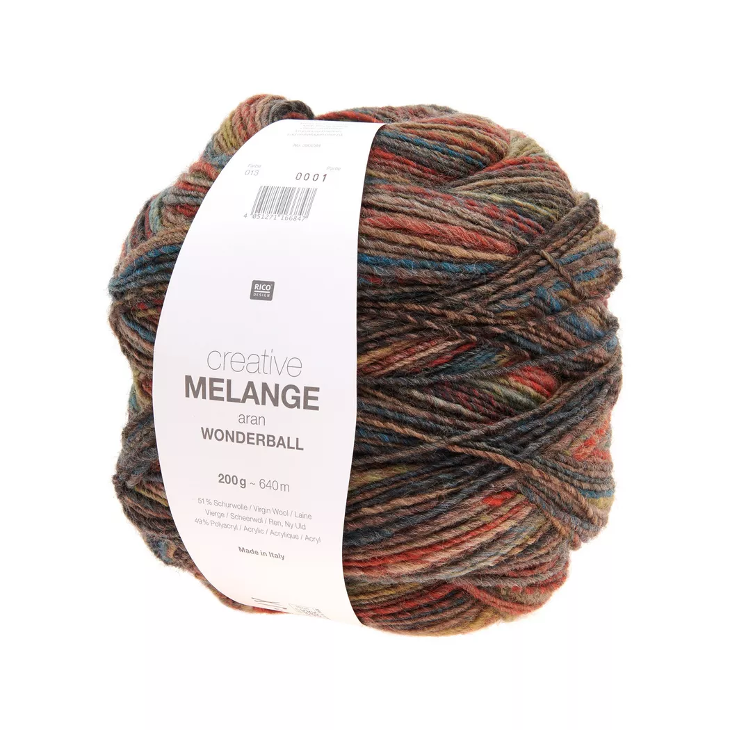 RICO-Design - Handarbeitsgarn, Multicolor