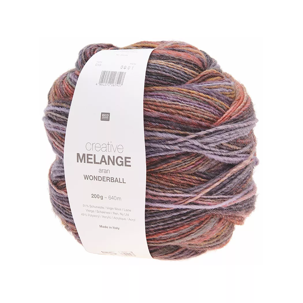 RICO-Design - Handarbeitsgarn, Multicolor