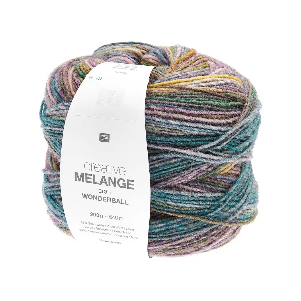 RICO-Design - Handarbeitsgarn, Multicolor