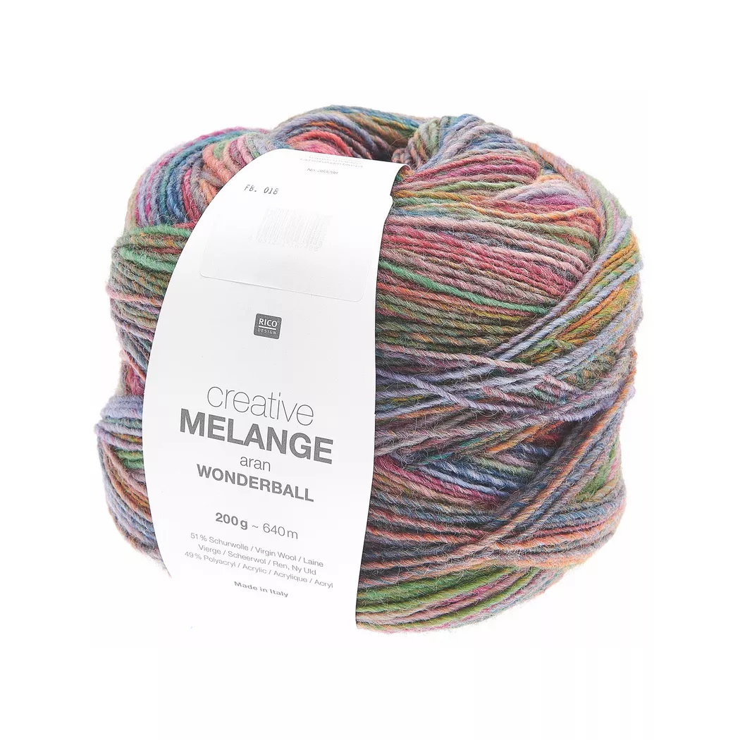 RICO-Design - Handarbeitsgarn, Multicolor