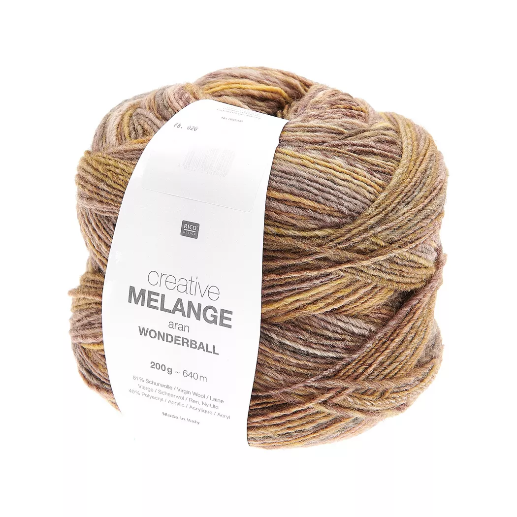 RICO-Design - Handarbeitsgarn, Multicolor