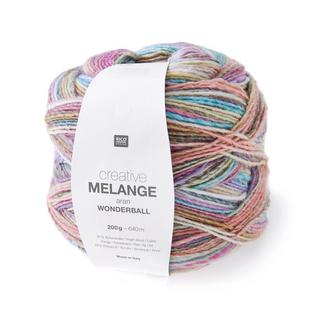 RICO-Design Filato da cucito Melange aran Wonderball 