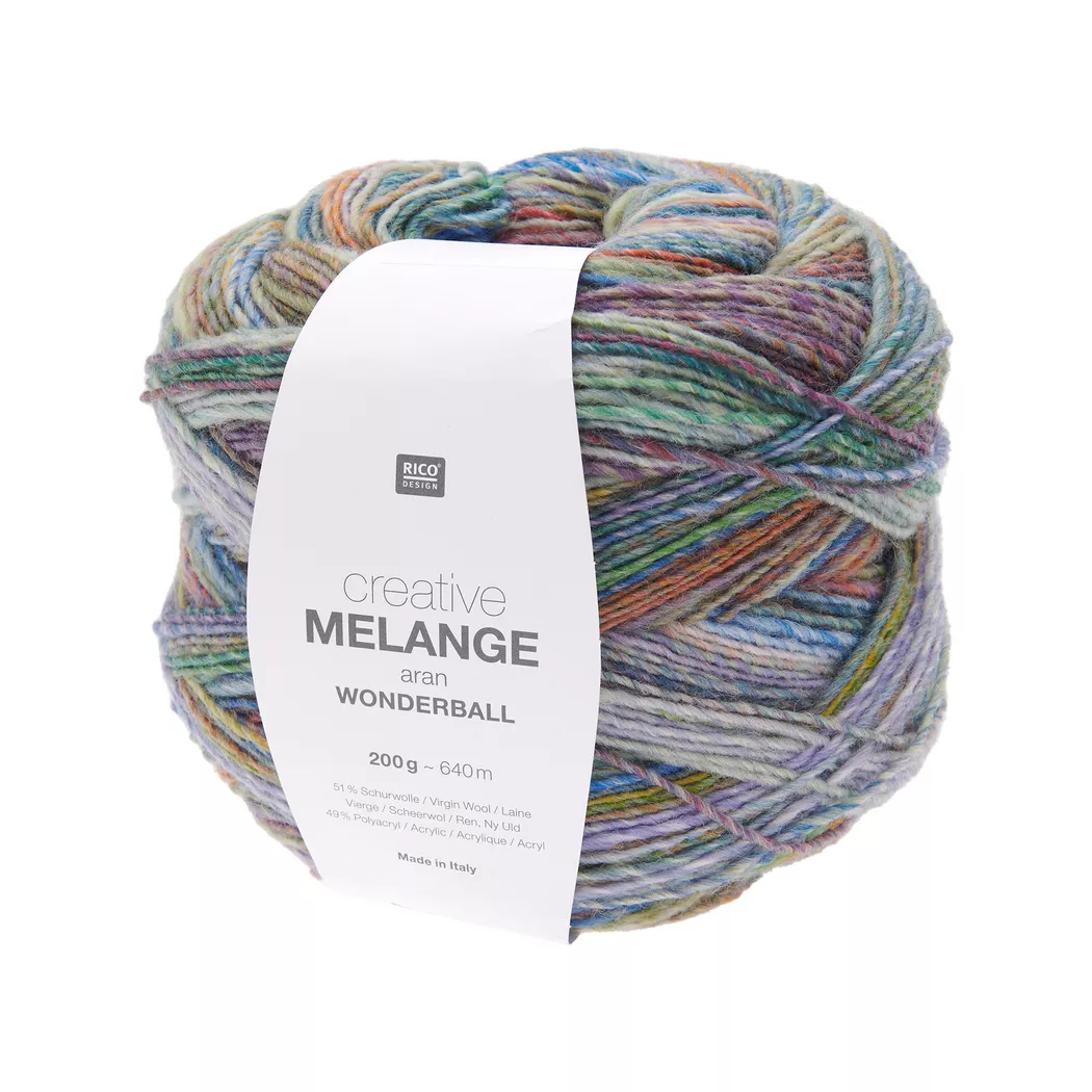 Rico Design Creative Melange aran Wonderball Retro