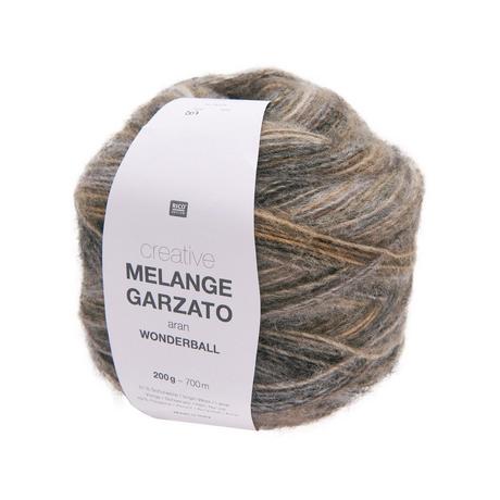 RICO-Design Filato da cucito Melange Garzato aran Wonderball 