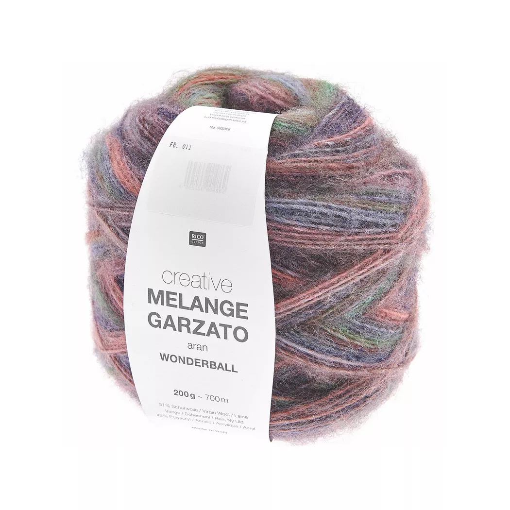 Rico Design - Handarbeitsgarn, Multicolor 10