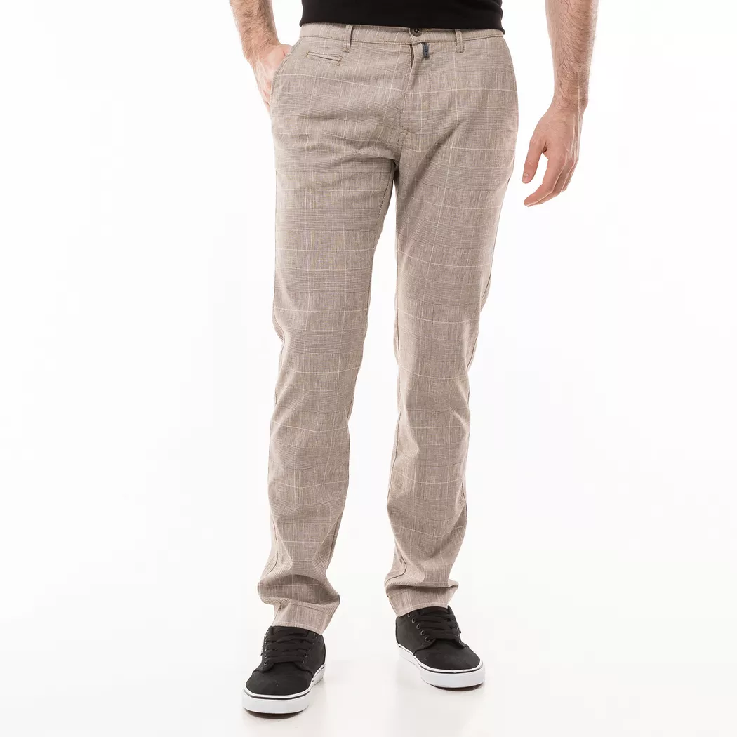 Pierre Cardin - Hose, Tapered Fit, für Herren, Braun Größe W42/L30