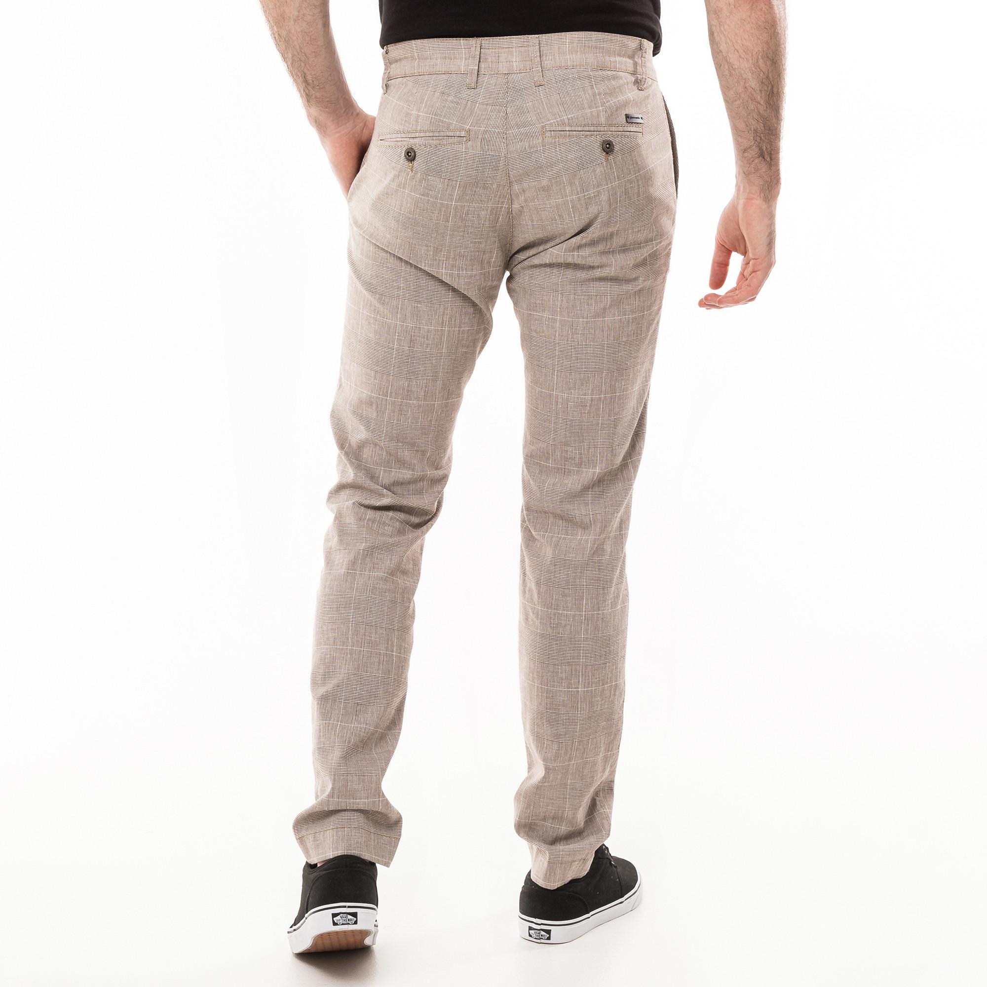 pierre cardin Tapered Fit Karierte Hose  