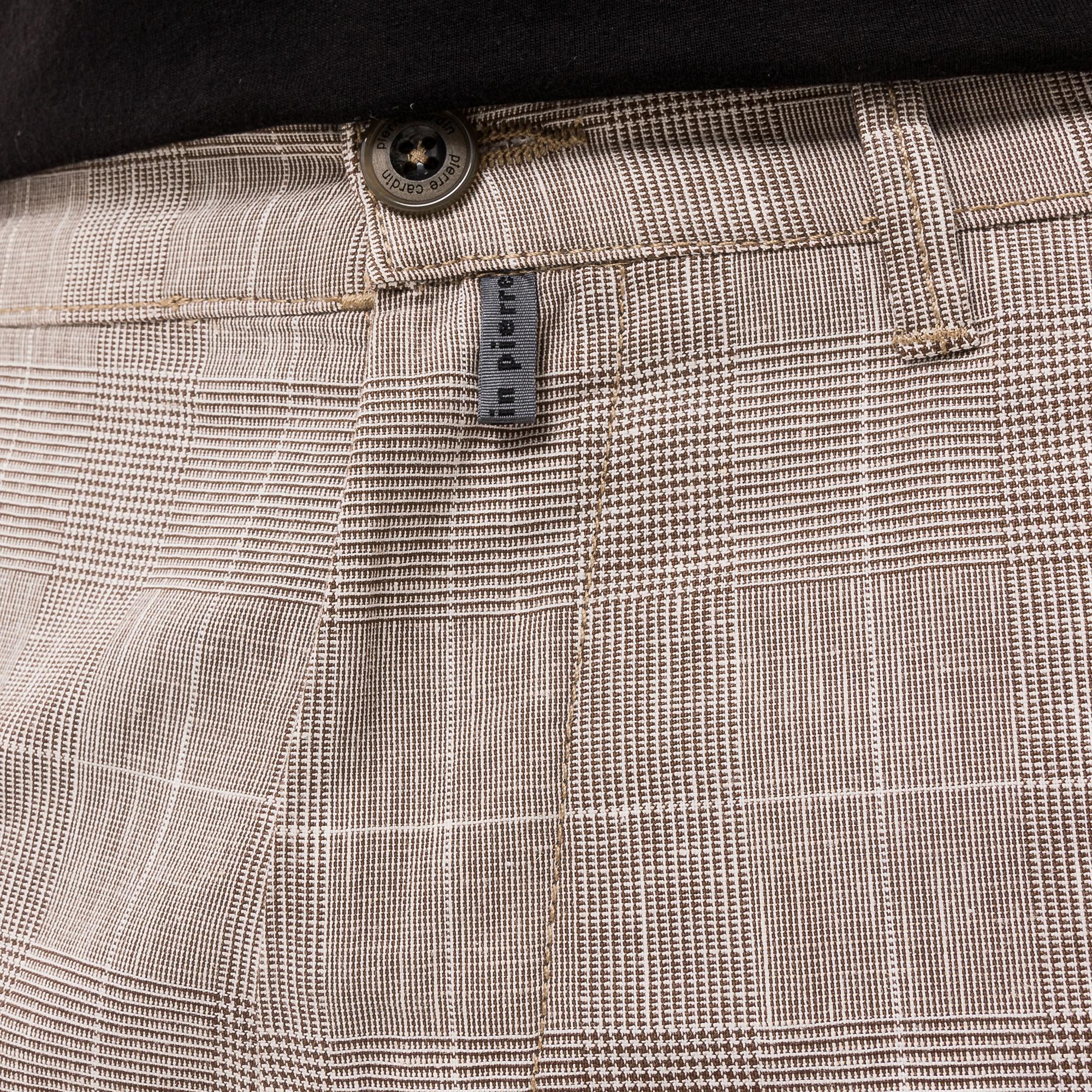 pierre cardin Tapered Fit Karierte Hose  