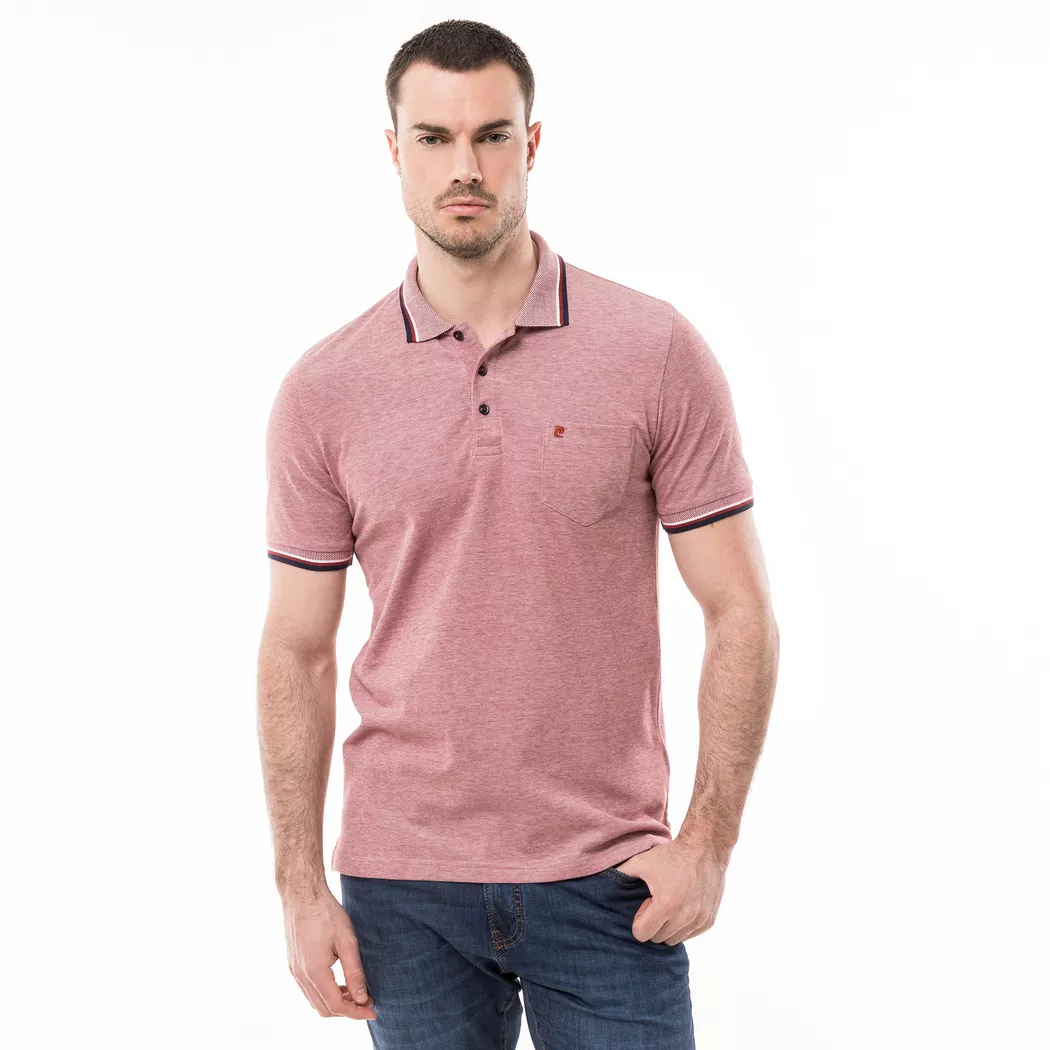 Pierre Cardin - Polo Shirt, für Herren, Rot, Größe 3XL