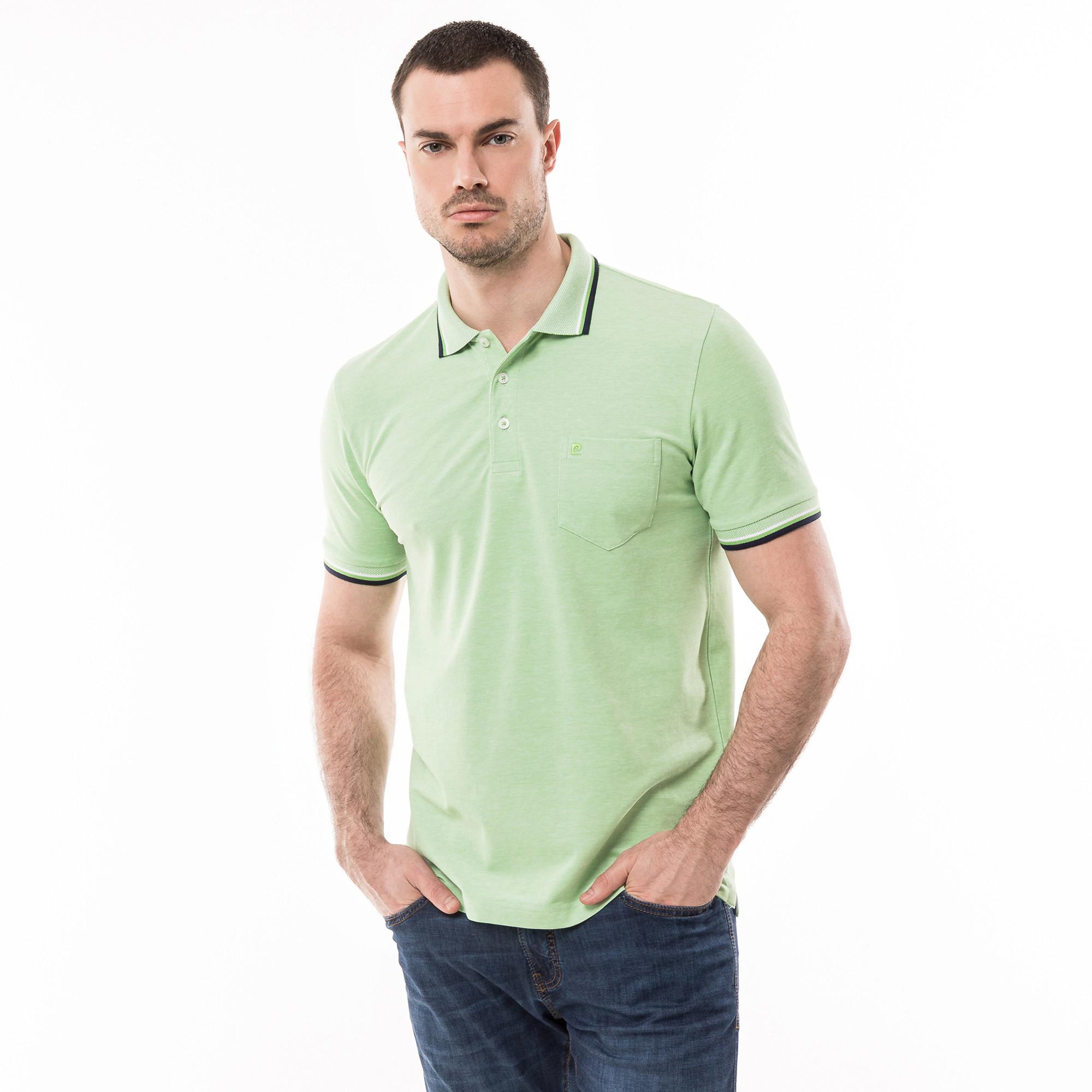 Image of Polo Shirt Herren Grün 3XL