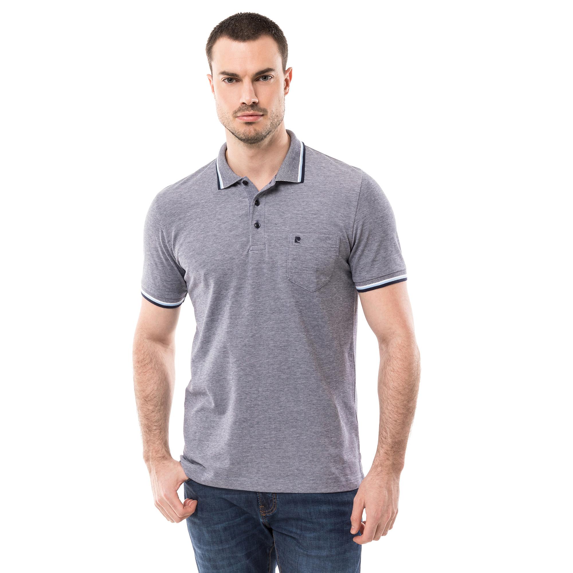 Image of Polo Shirt Herren Dunkelblau S