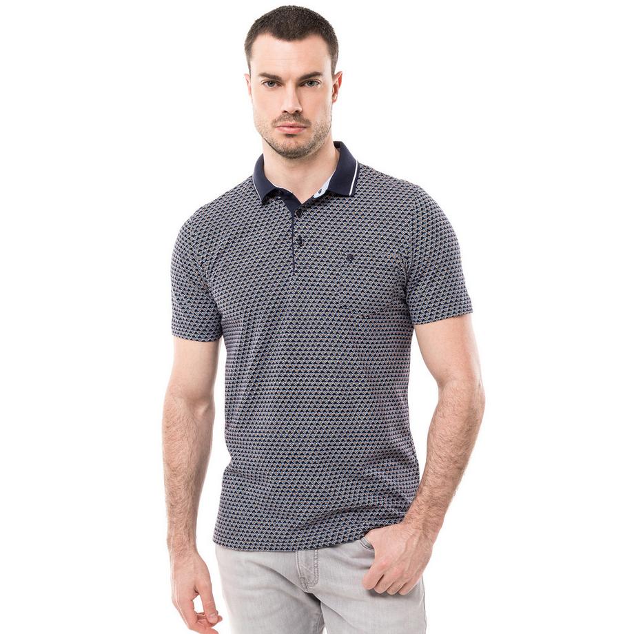 pierre cardin Polo Shirt mit Muster  