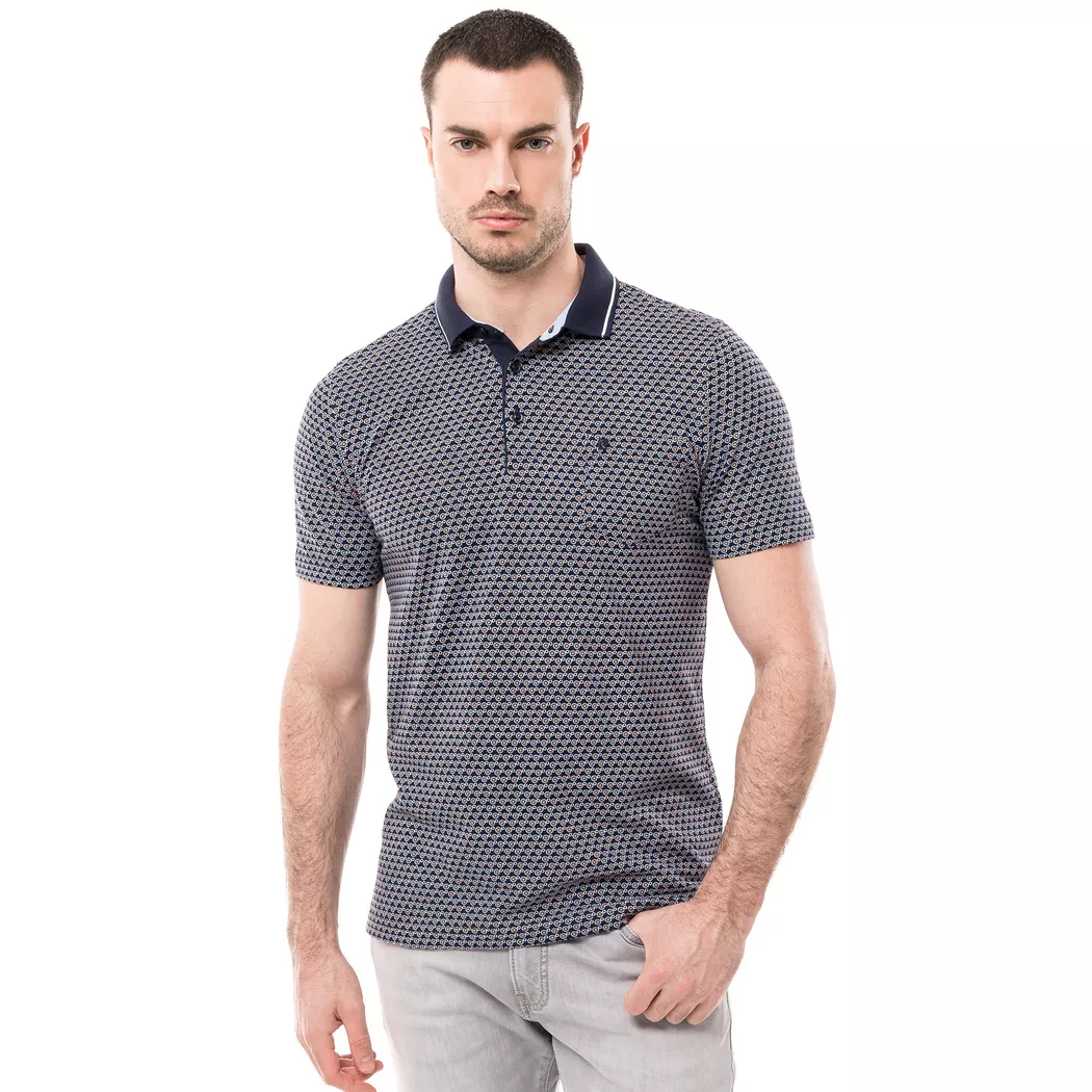 Pierre Cardin - Polo Shirt, für Herren, Orange Größe 4XL 2