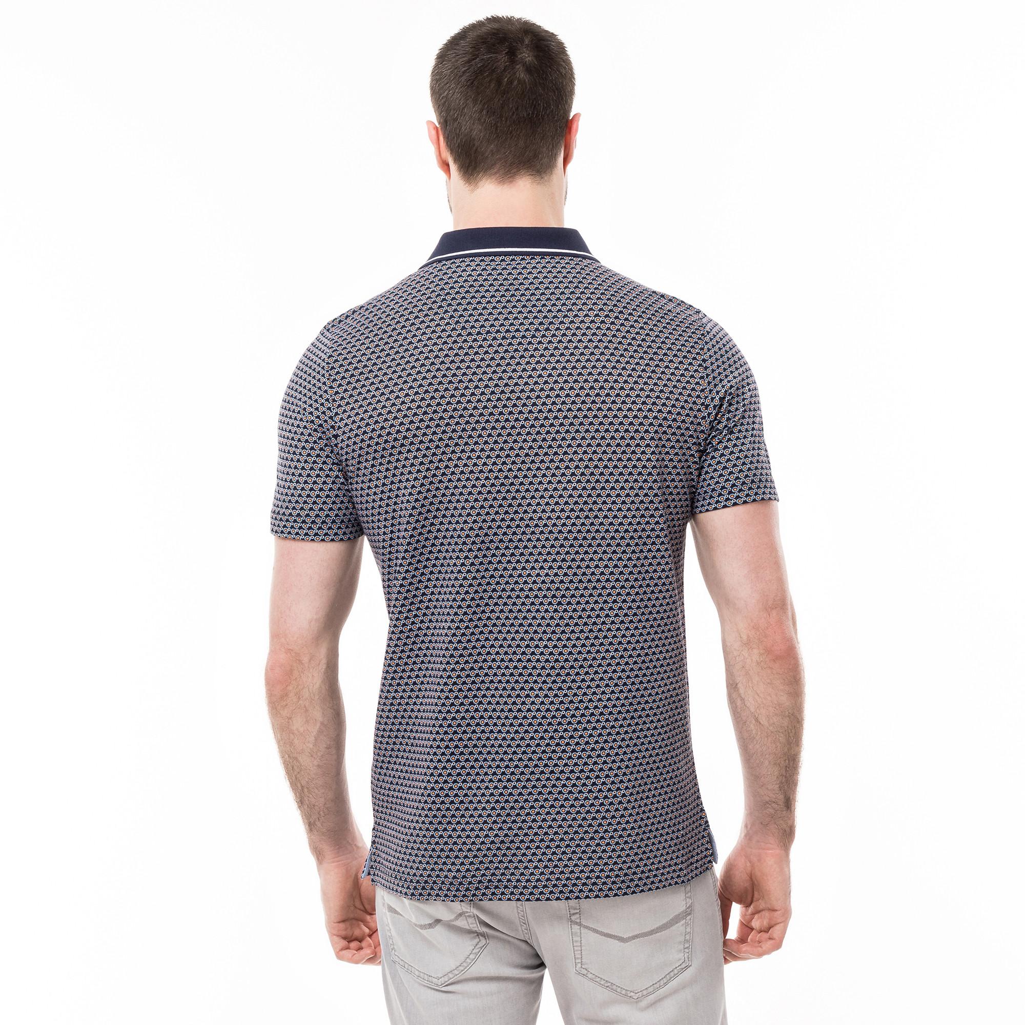 pierre cardin Polo Shirt Gemustert Regular Fit  