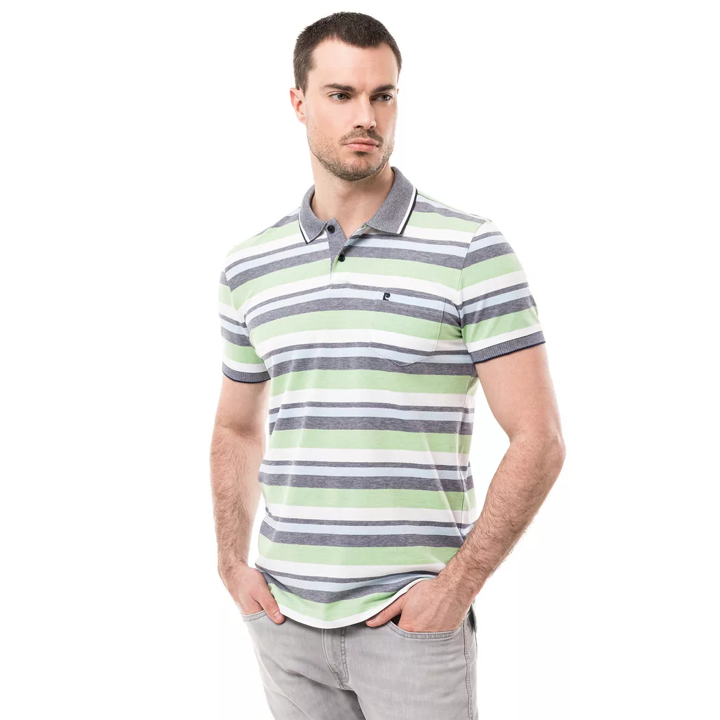 Pierre Cardin - Polo Shirt, für Herren, Grün Größe 4XL 3