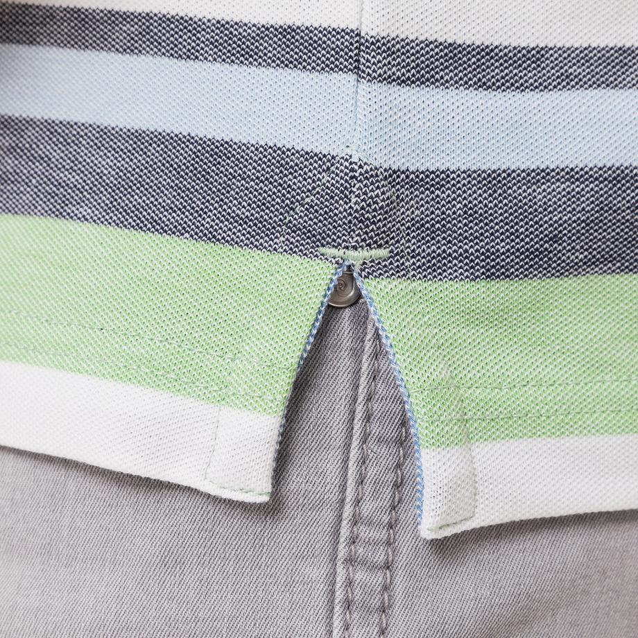 pierre cardin Gestreiftes Kurzarm Poloshirt  