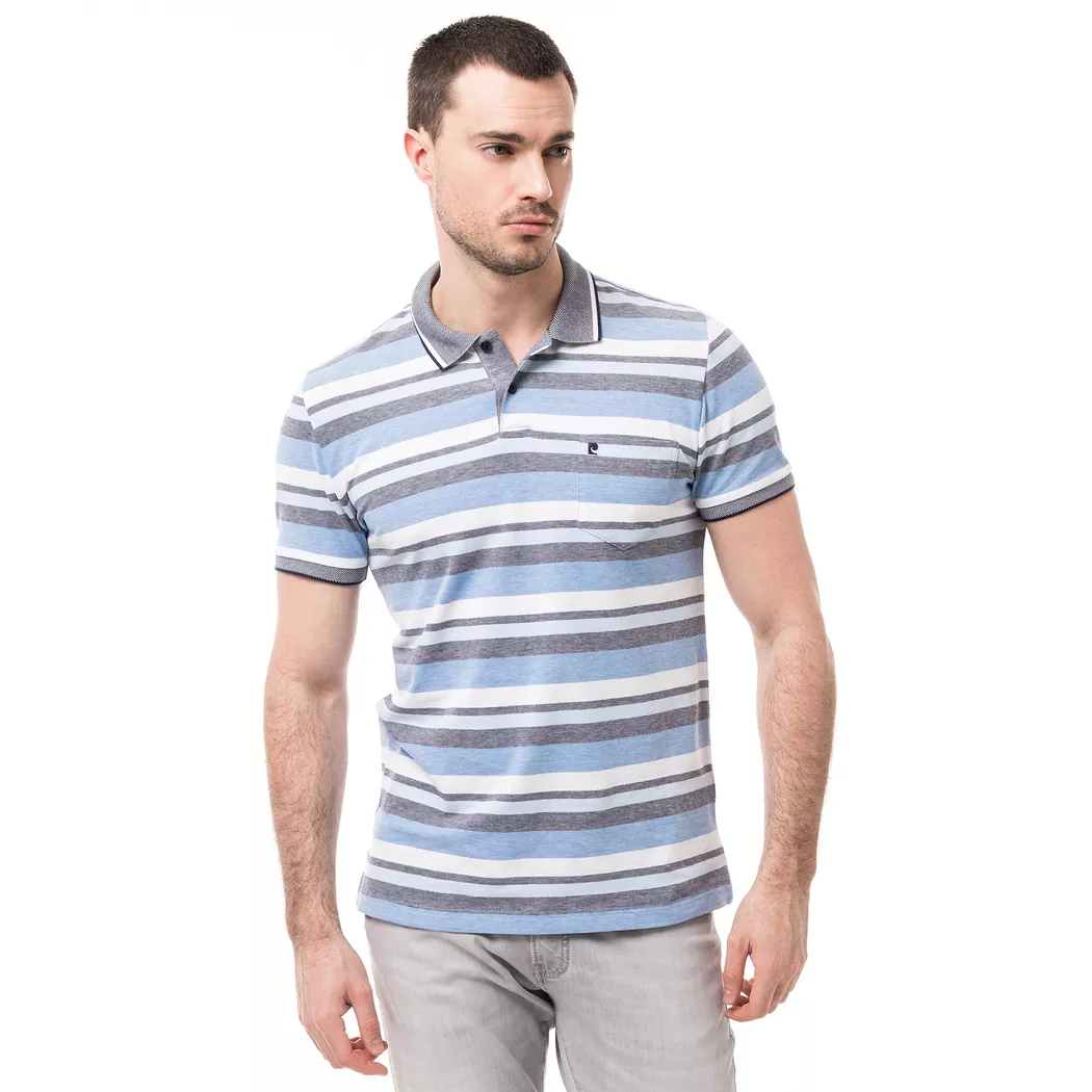 Pierre Cardin - Polo Shirt, für Herren, Violett, Größe 4XL